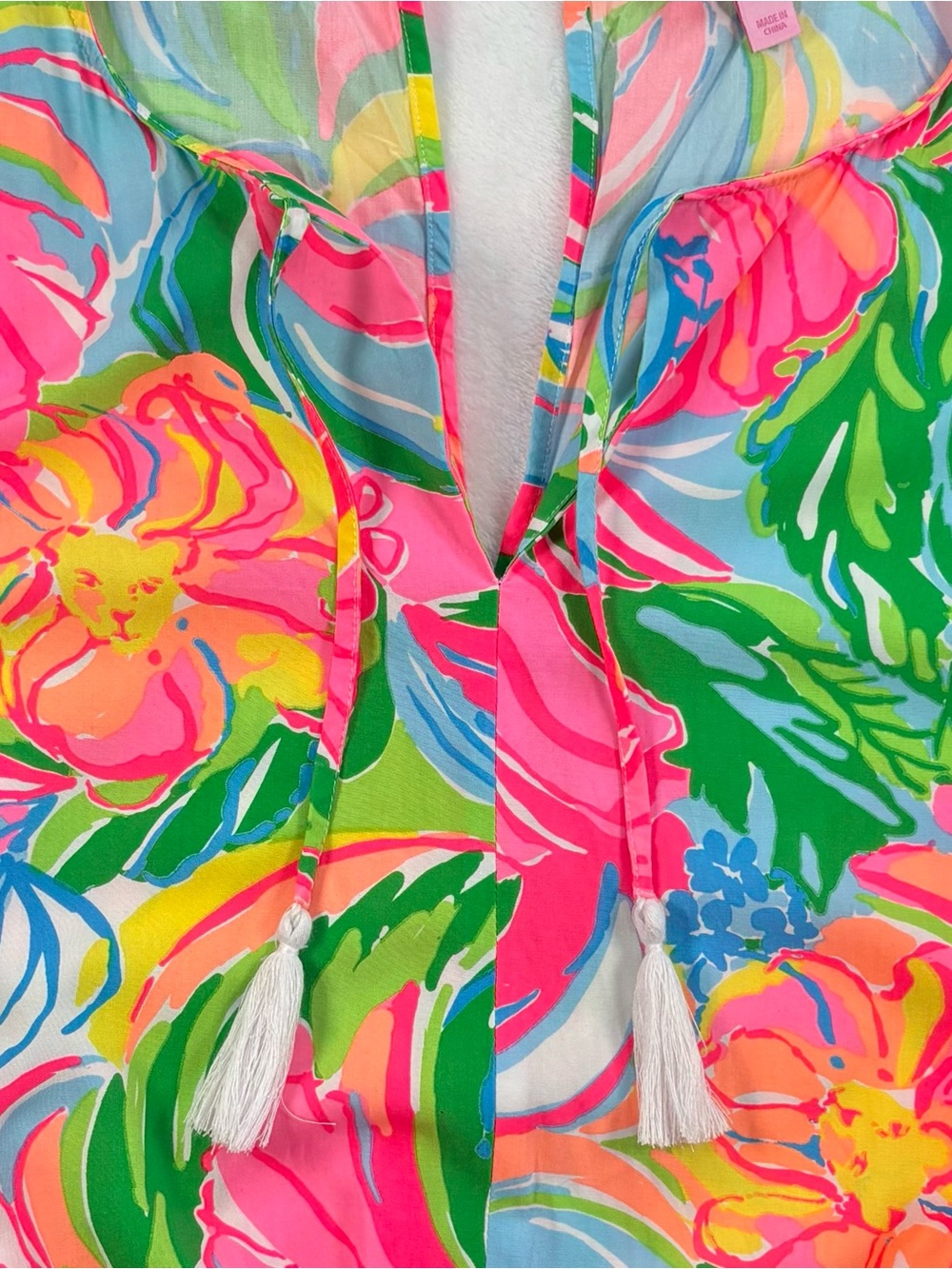 LILLY PULITZER So A-Peeling Tybee Romper Tropical Sleeveless Medium - Picture 8 of 12